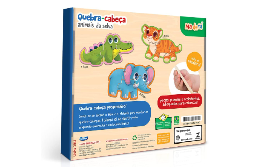 Para um Presente de 3 Anos para Menino Seguro, Verifique a Presença do Selo INMETRO