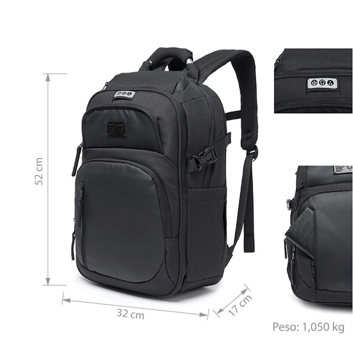Confira as Dimensões da Mochila Cavalera Masculina