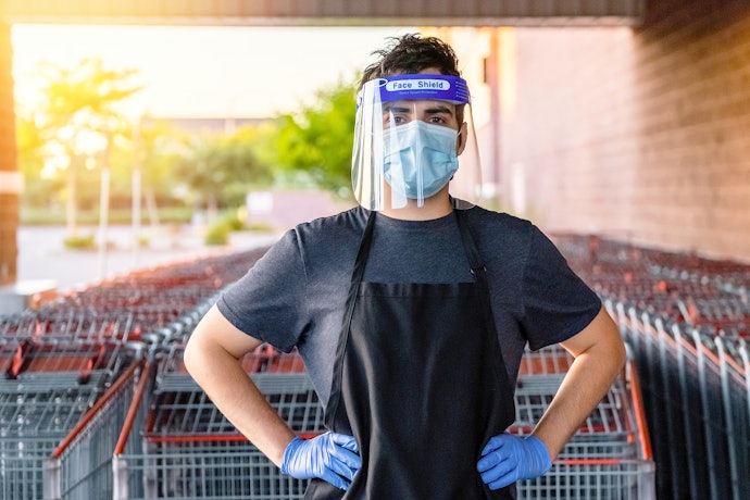 Face Shields com Tamanho Único São os Modelos Mais Populares