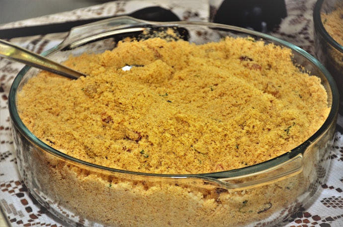 Farofa de Mandioca, Milho ou Amendoim? Escolha pela Farinha de Base