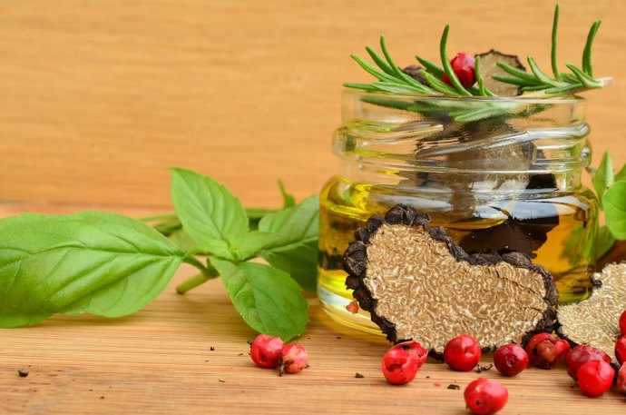 Azeites com Lascas de Trufas Possuem Sabor e Aroma Mais Frescos