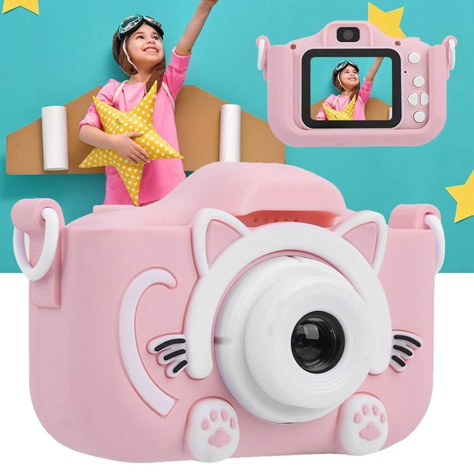 Para Fotos e Vídeos de Qualidade, Escolha uma Câmera Digital Infantil com 20 MP e Resolução FHD