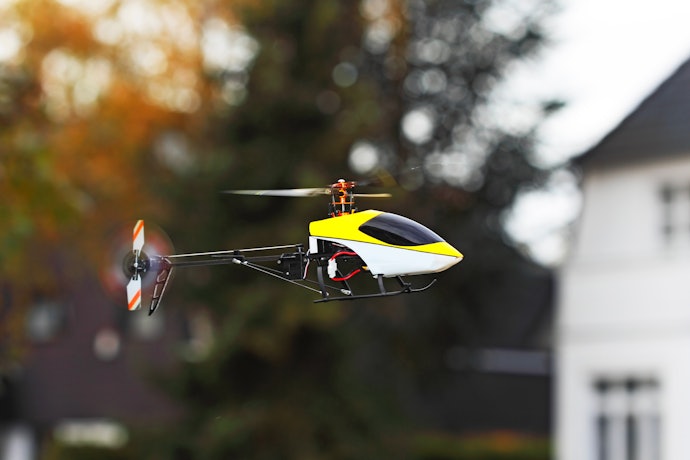 A Quantidade de Canais Mostra a Variedade de Movimentos do Helicóptero