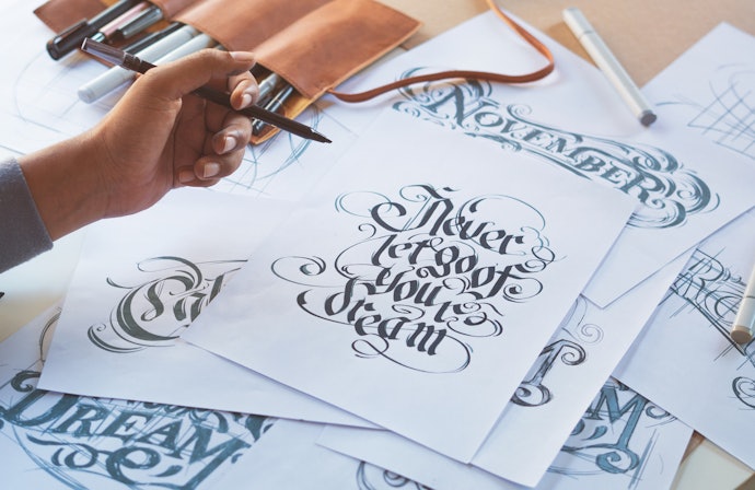 Para Trabalhar em Detalhes, Prefira Brush Pen de Ponta Pequena
