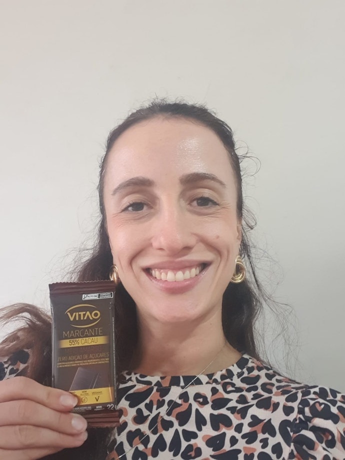 VITAO Chocolate Meio Amargo Zero Açúcar Marcante