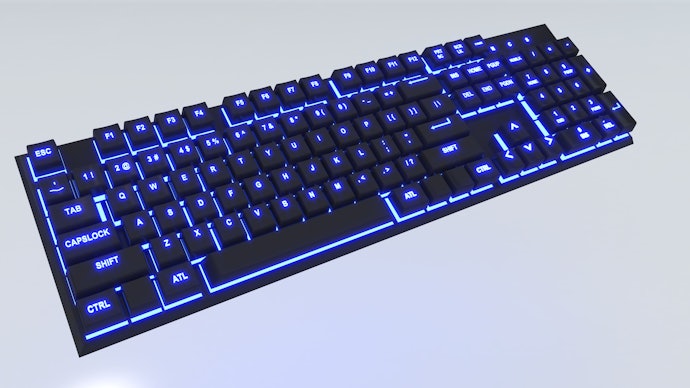 Teclados com LED ou RGB São Bonitos e Eficientes em Locais Escuros