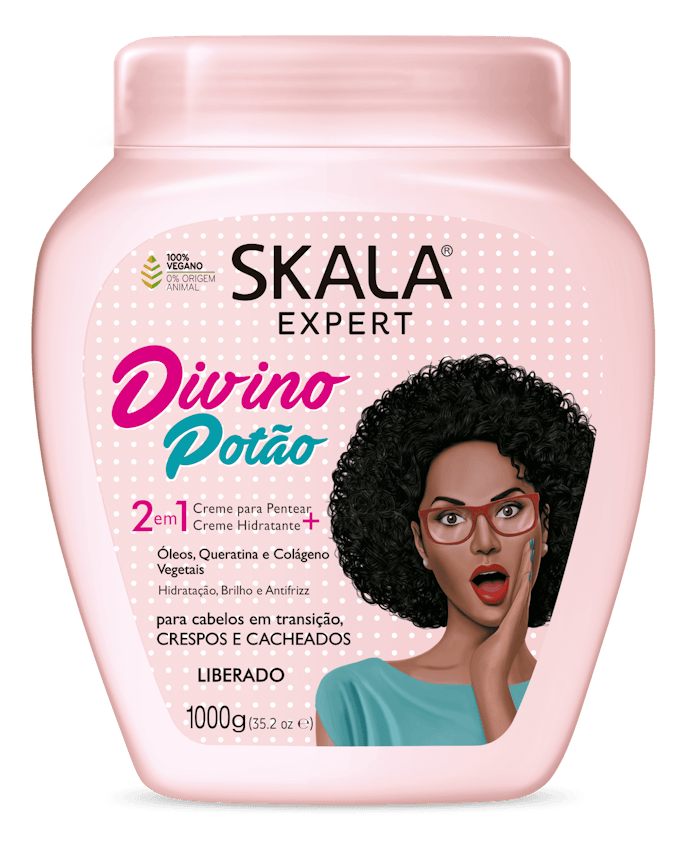 Potão Skala Traz Todos os Benefícios do Creme de Pentear e Mais