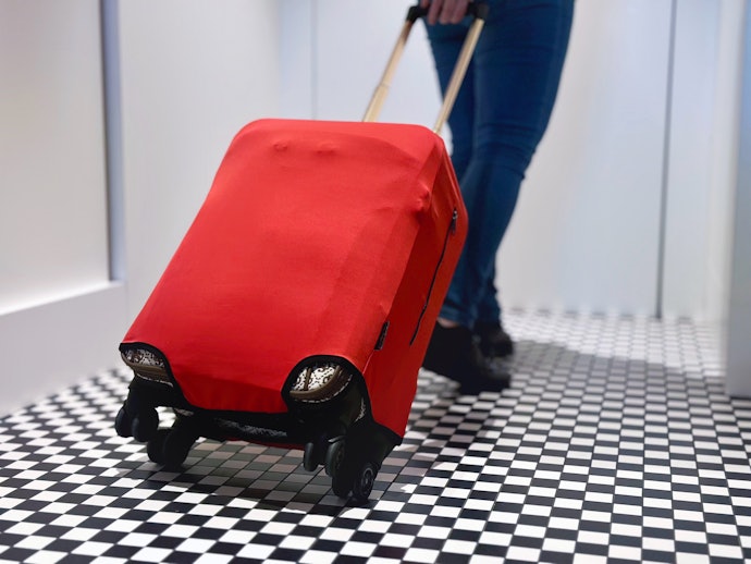 Para um Bom Encaixe, Veja Se É uma Capa para Mala de Viagem Pequena, Média ou Grande