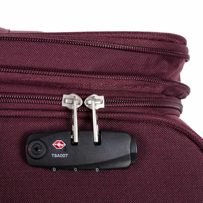 Aproveite que a Samsonite Te Dá Mais Segurança com Cadeado TSA Embutido