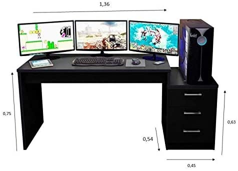 Confira se as Dimensões da Mesa Estão de Acordo com o Espaço Disponível