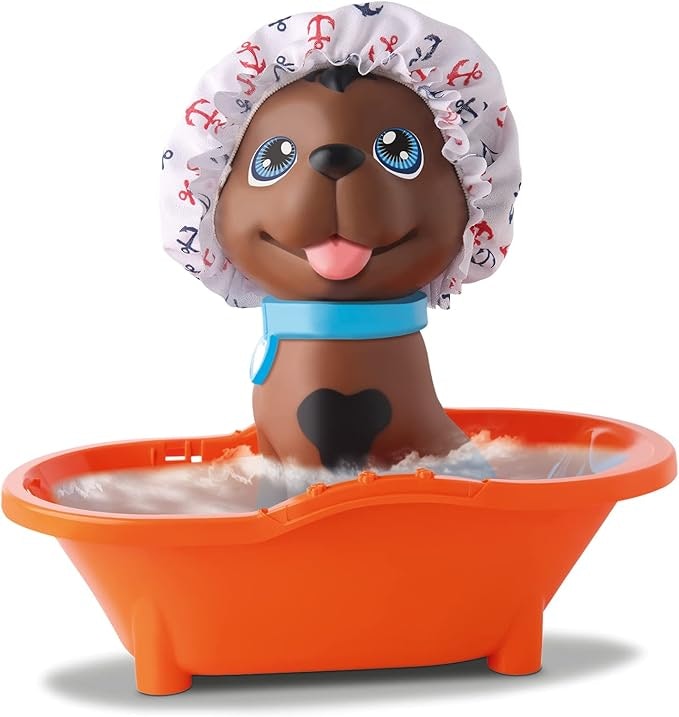 Quer Simular o Cuidado Real? Escolha Cachorros de Brinquedo com Acessórios, como Banheira