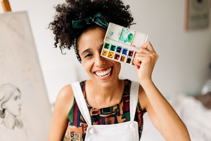 Aquarela em Bisnaga É Mais Prática na Hora de Misturar a Tinta com Água