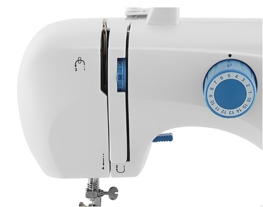 Para Colocar a Linha Mais Fácil, Escolha uma Máquina de Costura Portátil com Guia