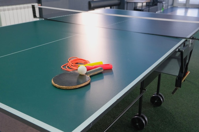 Para Facilitar o Transporte, Prefira uma Mesa de Ping-Pong com Rodinhas