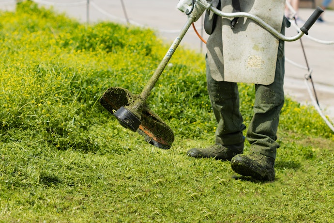 Aposte em Roçadeiras de Lâminas de Nylon ou Plástico para Aparar Grama Menos Densa
