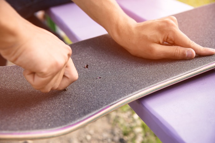 Verifique Se o Skate Infantil Completo Possui Lixa
