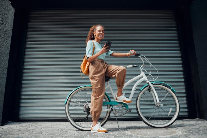 Para Mulheres Adultas a Partir de 1,50 m de Altura, Prefira Bicicleta Feminina com Aro 26 ou 29
