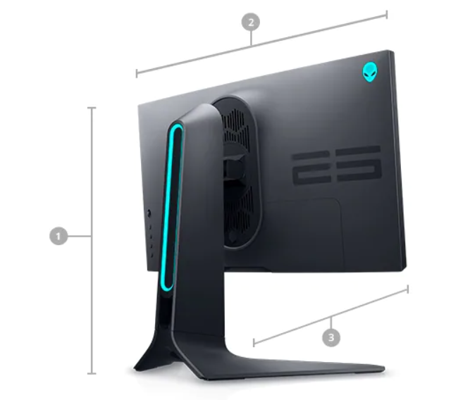 Compare as Medidas do Monitor IPS com o Espaço Disponível na Mesa