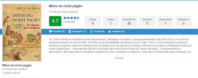 Veja Também a Nota do Livro de Mitologia Nórdica no Skoob