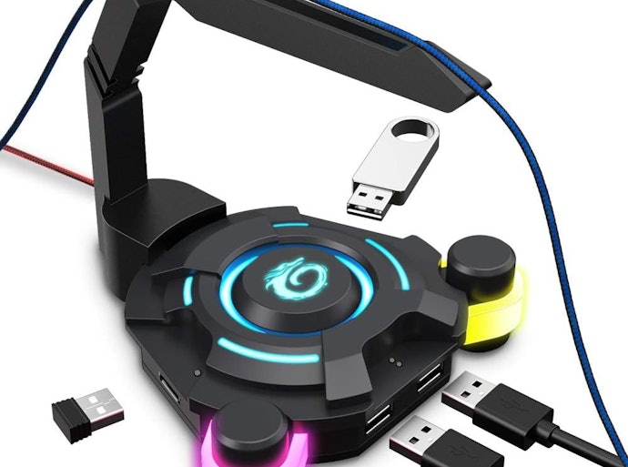 Para Conectar Periféricos, Escolha um Mouse Bungee com 2 ou 4 Portas USB