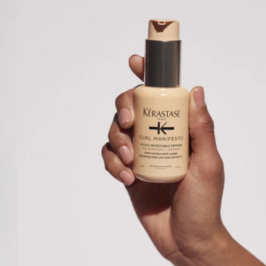 Tem Cabelos Cacheados ou Crespos? Opte pelo Curl Manifesto Huile Incroyable Repair