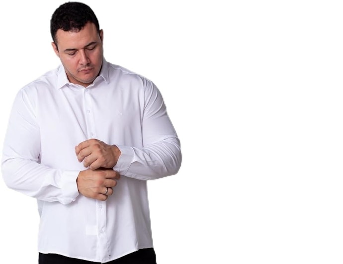 Para um Caimento Adequado em Tamanhos Maiores, Prefira Camisas Sociais Masculinas Plus Size