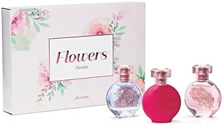 Para Experimentar ou Carregar na Bolsa, Escolha um Perfume Floratta Pequeno
