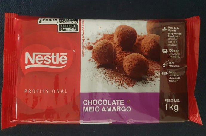 NESTLÉ Barra de Chocolate Meio Amargo