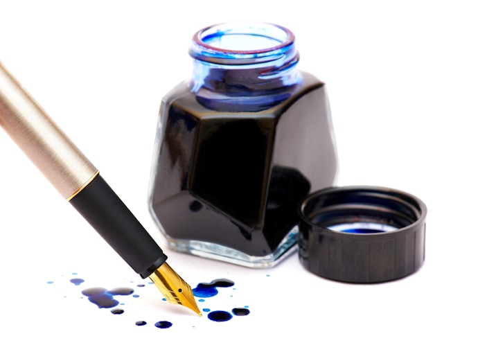 Confira Qual a Cor da Tinta da Caneta-Tinteiro