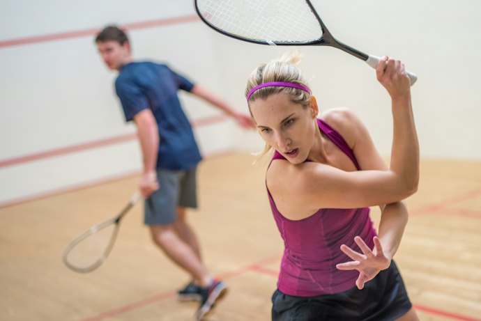 Para Maior Controle, Opte por Raquete de Squash de Alumínio, Grafite ou Fibra