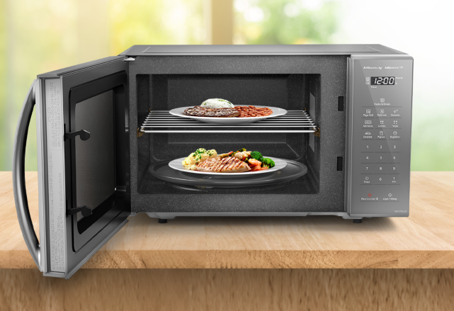 SmartSense, Grill e Desodorizador Otimizam o Uso e Limpeza do Micro-ondas Panasonic