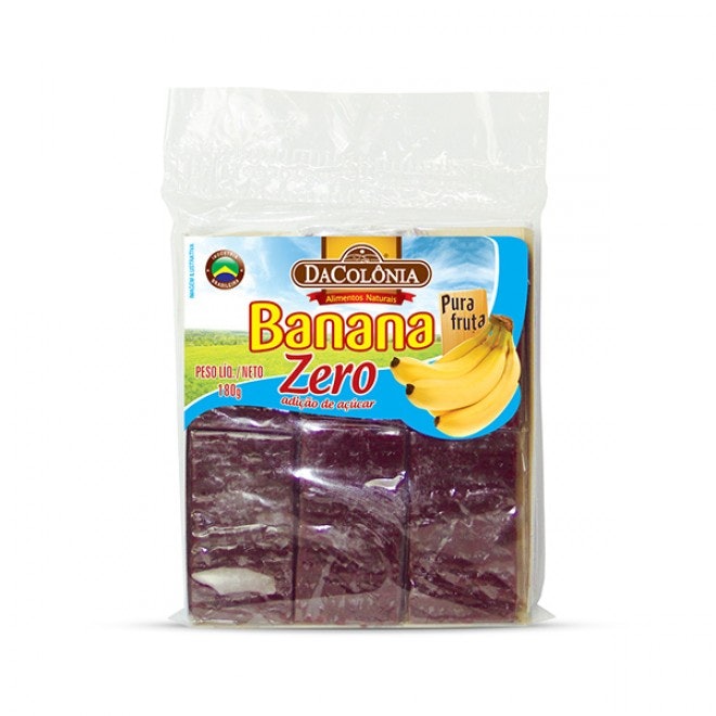 Doces de Banana de Corte com 250 g São Ideais para Servir Várias Pessoas