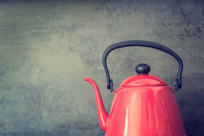 Chaleira de Bico Estreito: para Derramar a Água Devagar e Fazer um Bom Café ou Chá