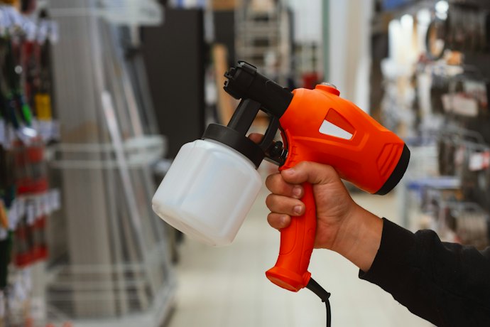 Para Pinturas Residenciais, Móveis e Portas, Prefira Pistolas de Pintura Elétrica