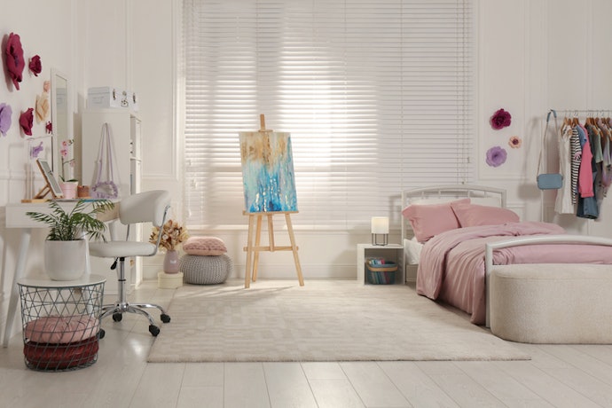 Para Quarto Feminino, Prefira um Tapete Rosa, Bege ou com Padrões Florais
