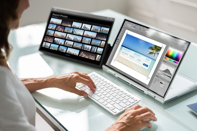 Para Edição de Fotos e Vídeos, Design Gráfico ou Programação, Escolha Monitor Portátil 4K ou 2K