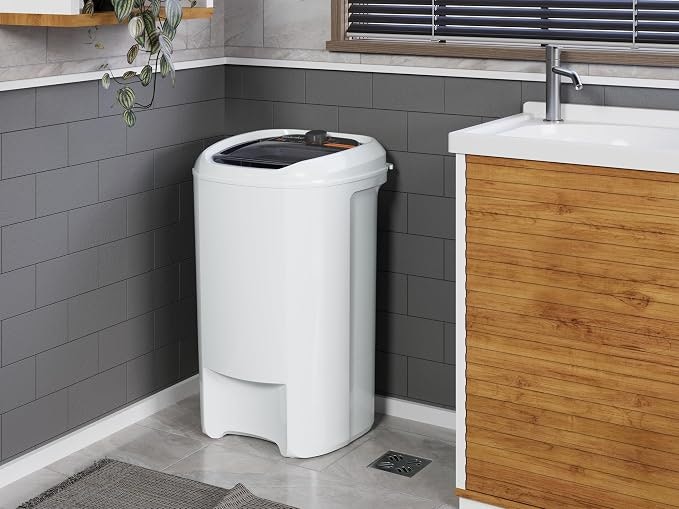 Para Quatro Pessoas ou Peças Volumosas, Prefira uma Centrífuga de Roupas de 15 kg ou 20 kg