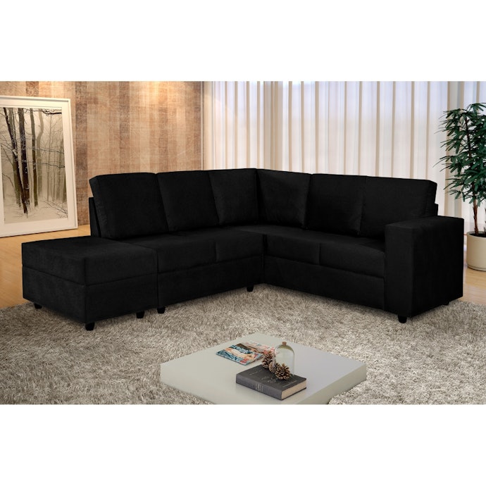Sofá de Canto com Chaise: Ideal para Quem Usa Mesa de Centro, mas Deseja Conforto