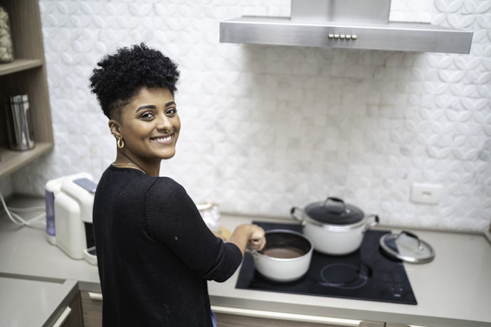 Para Cooktop por Indução de 4 Bocas, Escolha pelo menos 6400 W de Potência Total