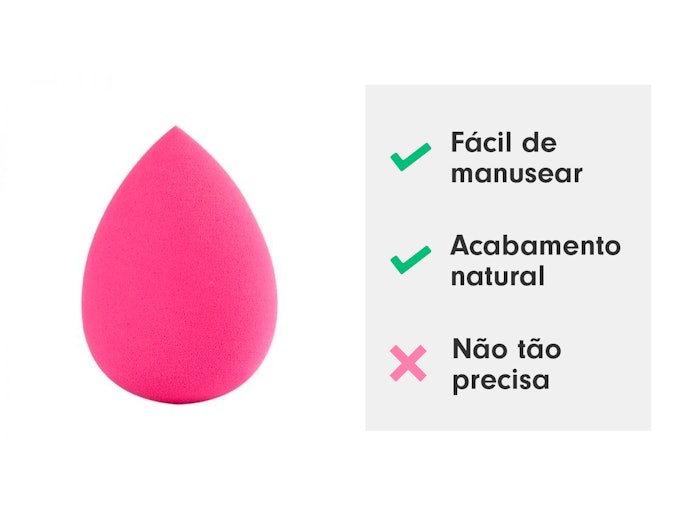 Quer Aplicar Base no Rosto Todo e Ter uma Pele Perfeita e Natural? Escolha o Formato Gota