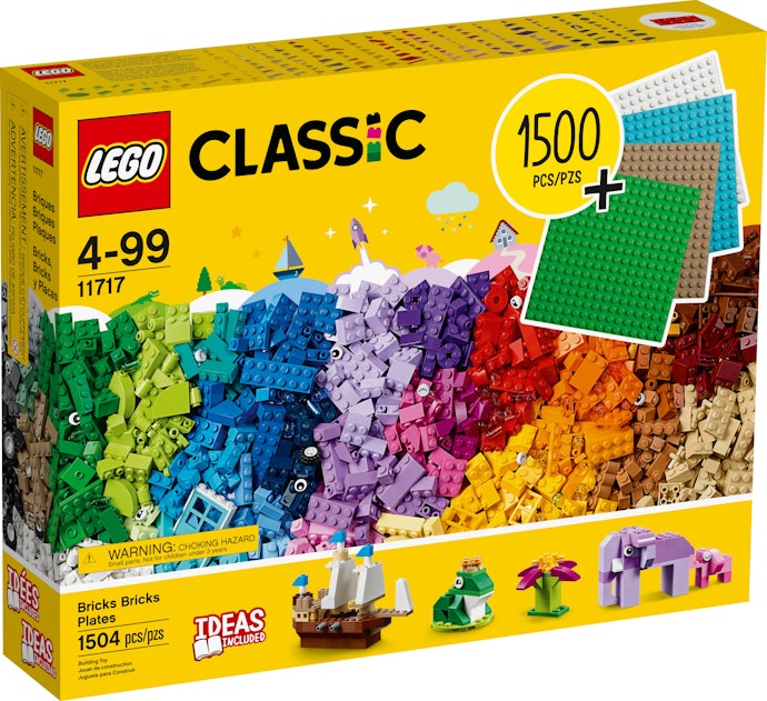 LEGO para Crianças de 4 a 7 Anos: Classic, City ou Friends com Peças Grandes e Pequenas