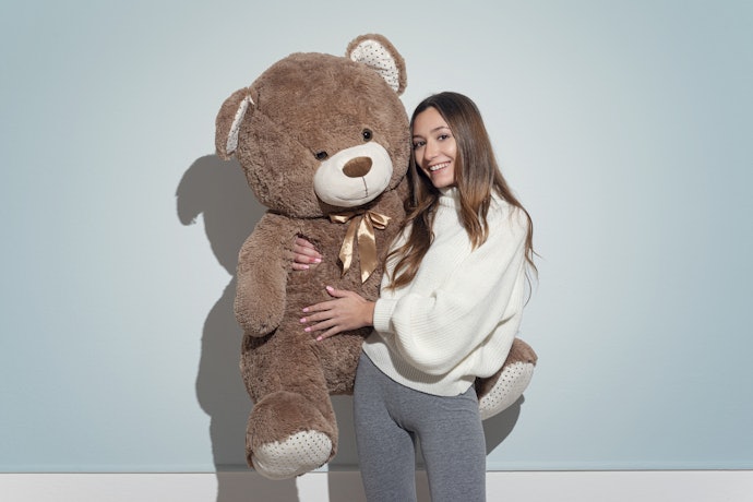 Urso de Pelúcia Grande ou Gigante: Para Ficar Abraçado a Noite Toda