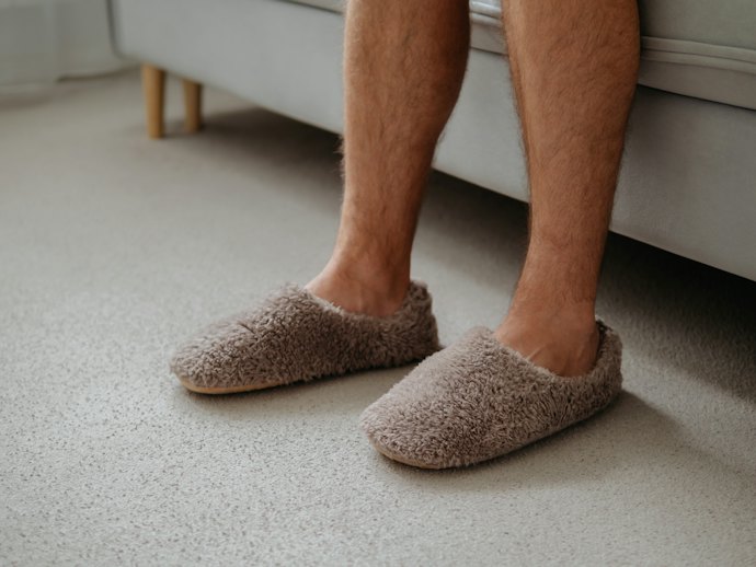 Se Quer Mais Proteção Contra o Frio, Prefira Pantufas Masculinas Fechadas
