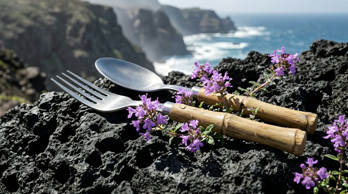 Gosta de um Visual Natural à Mesa? Prefira um Faqueiro de Bambu