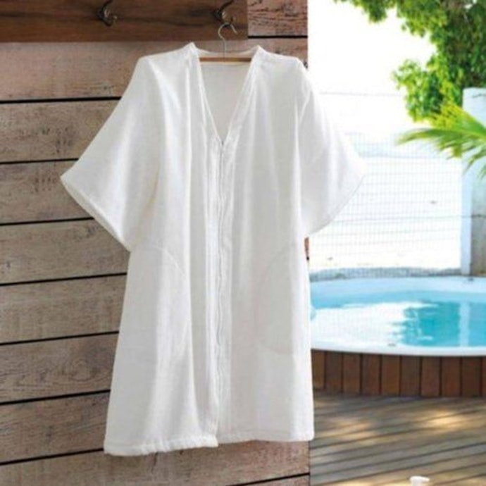 Roupão com Zíper: Praticidade para Atividades na Piscina