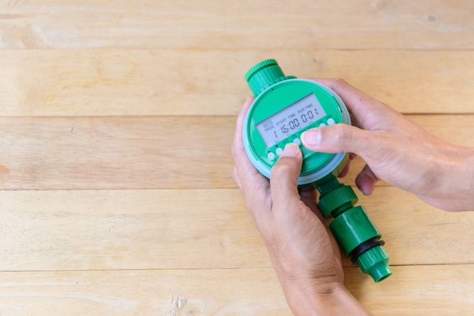 Temporizador de Irrigação Digital: Ideal para Longos Períodos de Rega