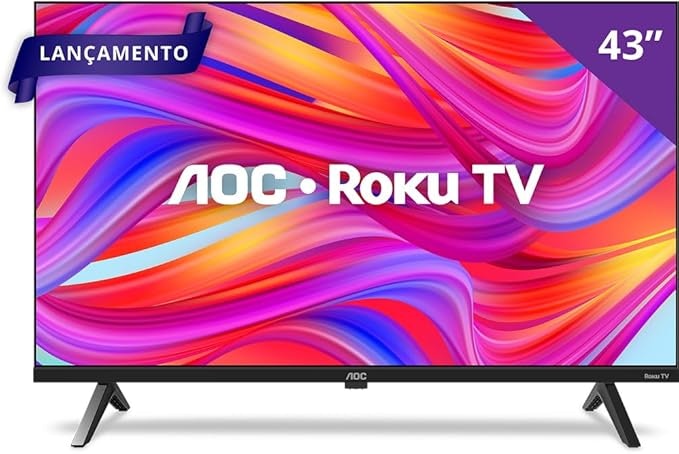 Para uma Interface Simples e Intuitiva, Prefira TVs 43 Polegadas com Tizen, Roku ou webOS