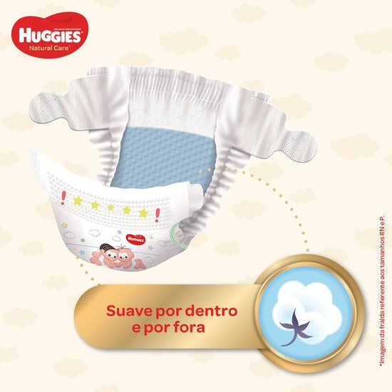 Huggies Natural Care: Cobertura Suave e com Bolinhas para os Menores