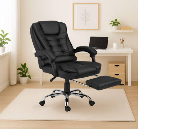 Para Pausas de Descanso, Prefira Cadeira Ergonômica Reclinável e com Apoio para os Pés