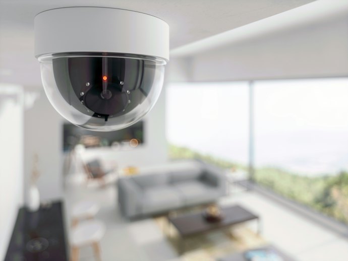 Monitorar Ambientes Internos: Modelo Dome com Conexão Wi-Fi e Captação de Áudio